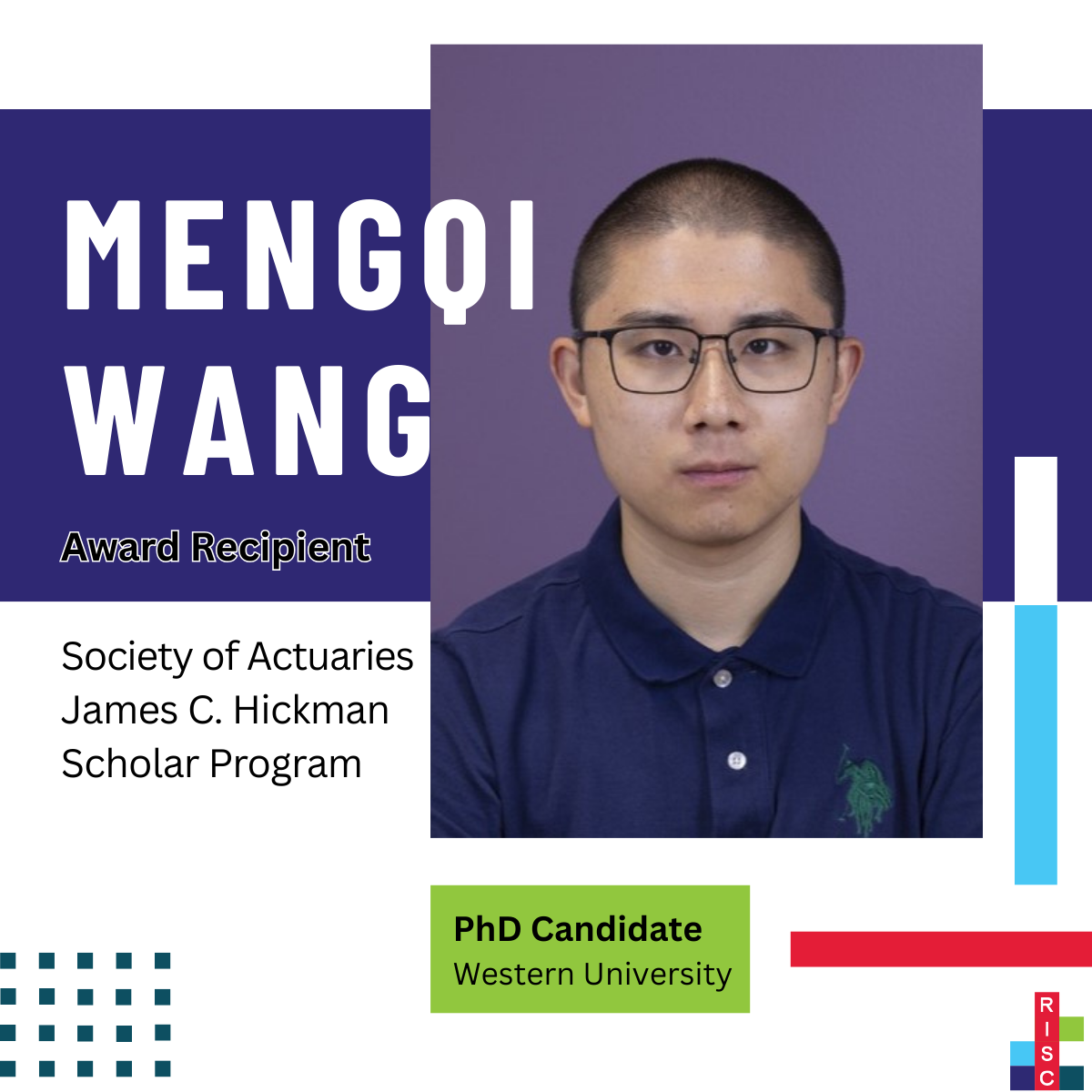 Mengqi Wang - SOA scholarship